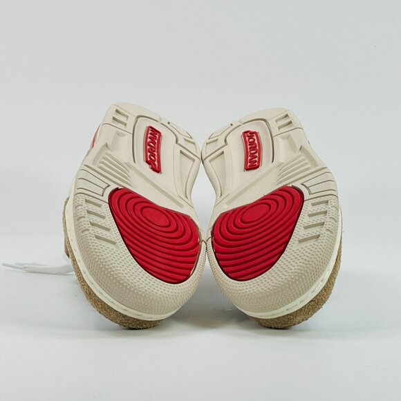 Jordan Spizike Low GS 'White Fire Red' FQ3950-105 size 7 Youth / 8.5 Women - Picture 7 of 8